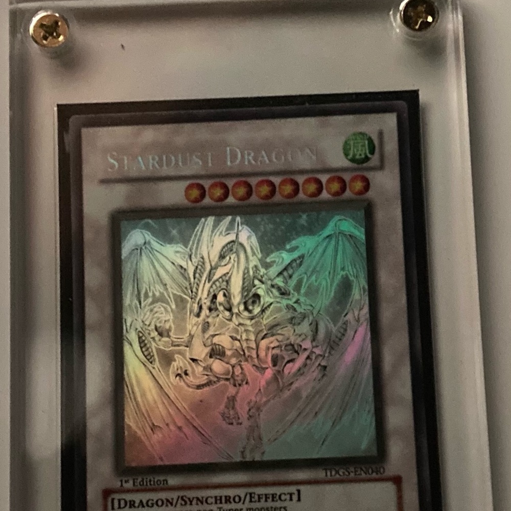 Yu-Gi-Oh! Stardust Dragon Ghost Rare 1sy Edition TDGS-EN040
